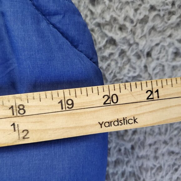 Weatherproof Jacket Mens Medium Blue Reversible Zip Puffer Vest Gorpcore - Picture 6 of 8